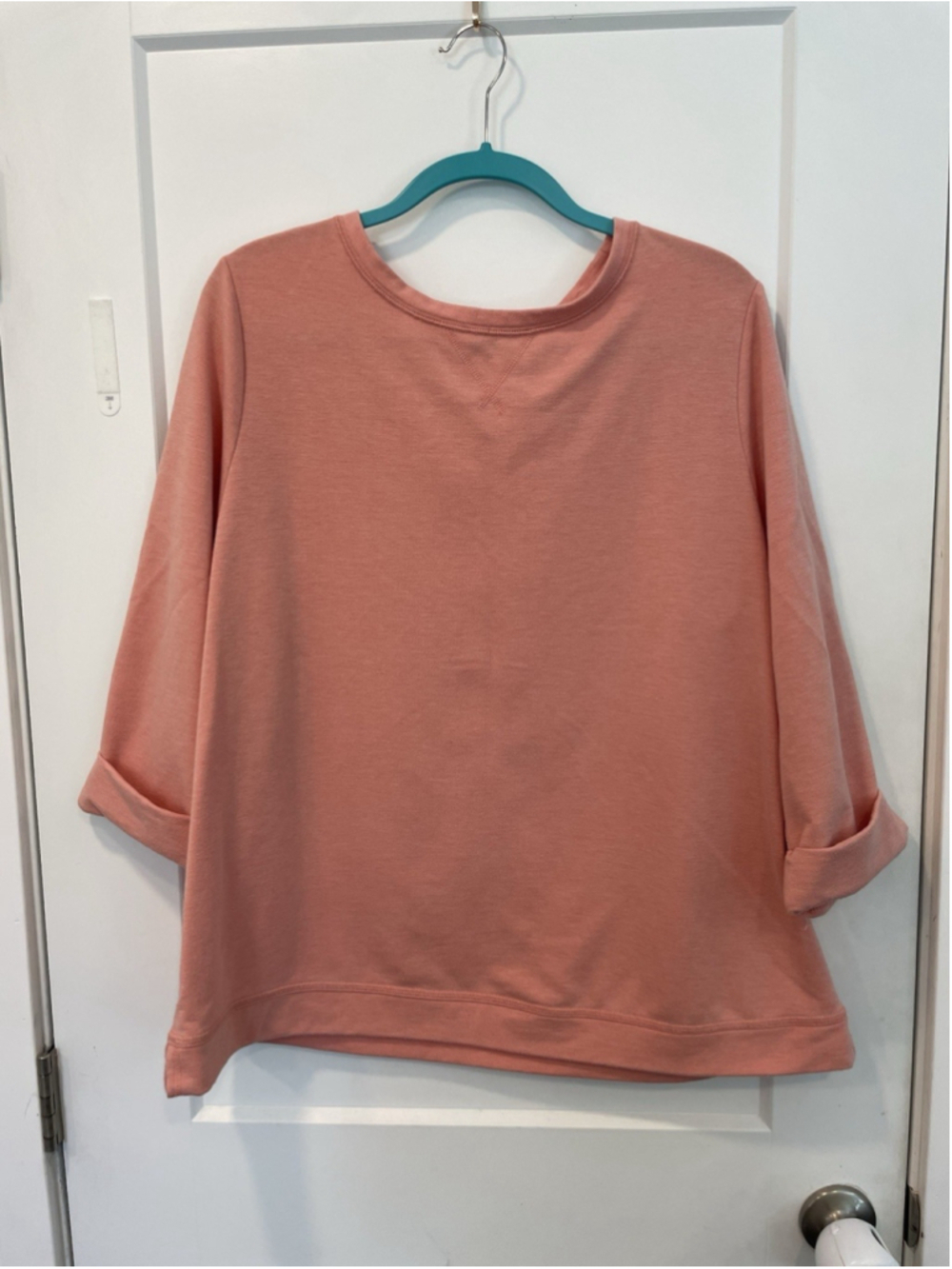 Croft & Barrow Woman's 3/4 Sleeve Top Size 2X Sweatshirt